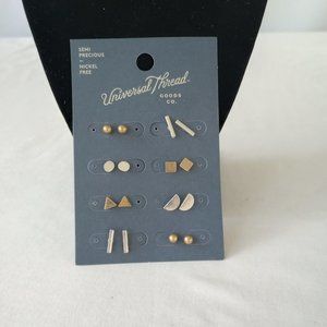 NWT 8 Pair  Universal Thread Semi Precious Nickel Free